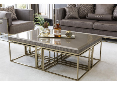 Coffee table Brown Beautiful Tables Living room Elegant Table Design Furniture Luxury new