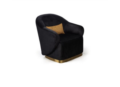 Armchair Single Seater Luxury 1 Seater Upholstery Seat Designer Textile Seat Fabric