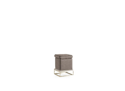 Stool Gray Elegant Wood Furniture Modern Design Luxury Beautiful Bedroom