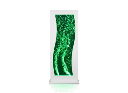 Water column water wall waterfall LED partition luxury design furnishings metal