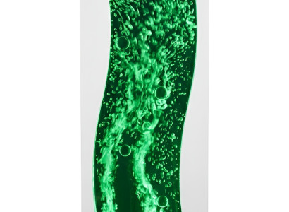 Water column water wall waterfall LED partition luxury design furnishings metal