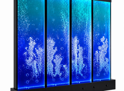 Modern Partition Water Walls Decorative LED Water Wall Illuminated Wall