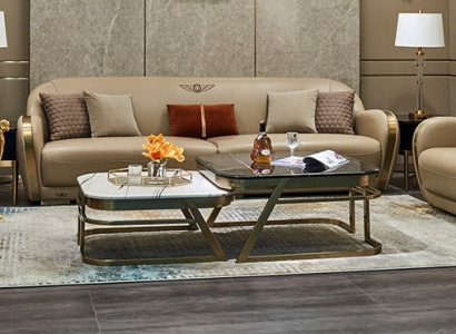 Leather sofa sofa set 3+2+1+1 seater set suite upholstered sofa couch sofa