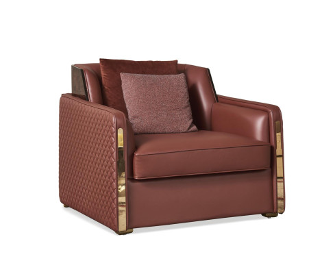 Armchair Club Lounge Designer Armchair Upholstered Sofa 1 Seater TV