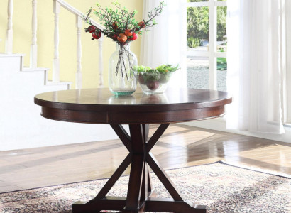 Round Dining table Wooden table Solid Wood Furniture Meeting Dining room Round Table new