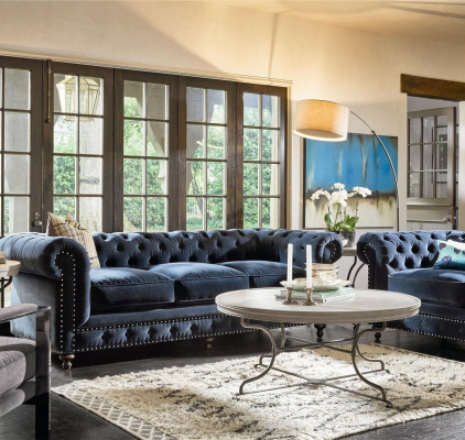 Chesterfield Sofa Couches Upholstery Suite Couch Upholstery Fabric Leather