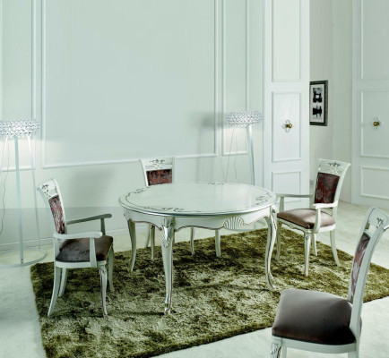 Italian Furniture Dining table Wood Luxury Table Design Tables Dining room 140x79cm