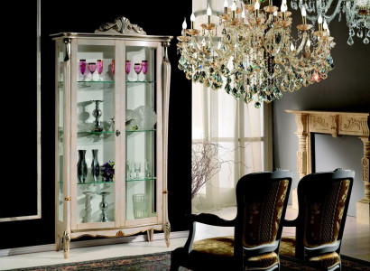 Design Furniture Wood Classic r Baroque Luxury Display case Wardrobe Shelf Italian Furniture new