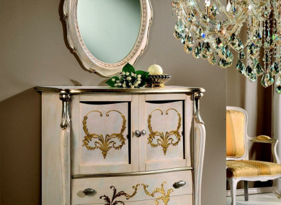 Design Baroque Sideboard Sleep Living room Chest of drawers Sideboard Wood