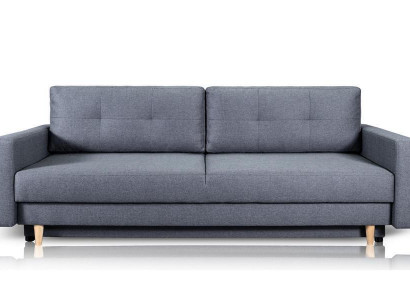 Style, rigor and comfort are the main advantages of this comfortable and practical extendable 3-seater sofa