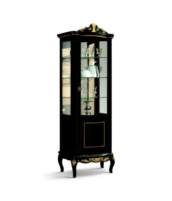 Designer Italian Chic Wood Furniture Baroque Style Luxury Wardrobe Display case Living room