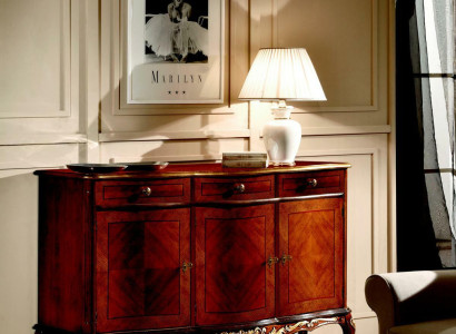 Chic Luxury Italian Wood Furniture Chest of drawers Italian Living room