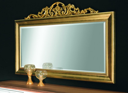 Mirror Wall mirror Rectangular Hallway Mirror Wood Wall Decoration Mirror Baroque