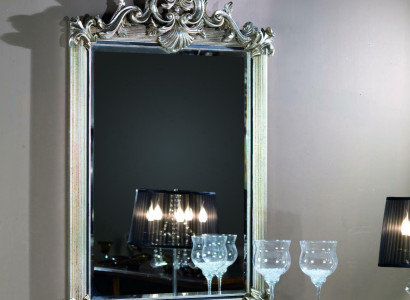 Designer Modern Large Mirror Wall mirror Real Wood Frame Hanging Mirror Luxury Furniture
