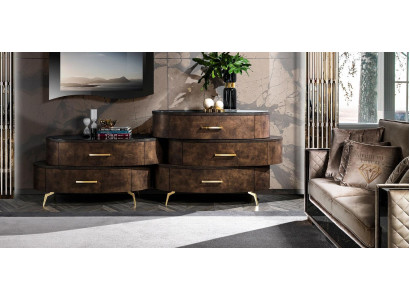 Luxury Wood Chests of drawers Wardrobe Shelf Console Furniture new Chest of drawers Design Wardrobe