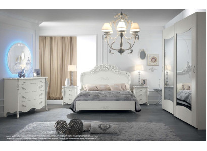 Wardrobe Luxury Furniture Wood Bedroom Cabinets Italian Furnishings