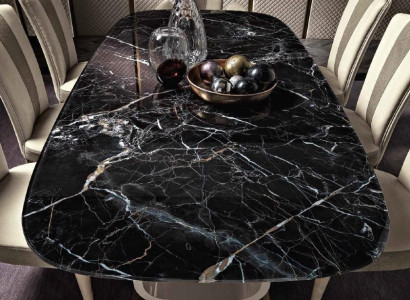 Dining table Luxury Table Solid Furniture Wood from Italy Dining room Tables Furnishings