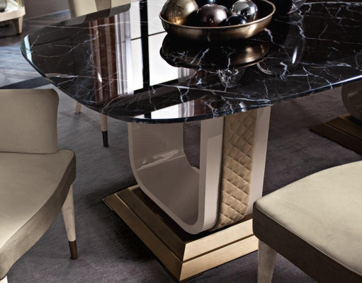 Furnishings Tables worktop in marble look new luxury Italian design