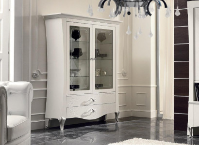 Luxury Shop Window Display Case Vitrines Glass Wardrobe Style Italy Modern Design Wood