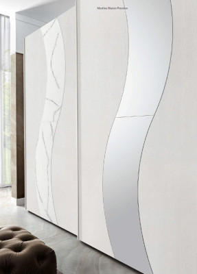Wardrobe with Sliding Doors Bedroom Wardrobe Cabinets Wood Design Modern