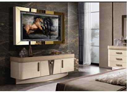 Set Modern Wall unit Chest of drawers TV-cabinet Living room Wall units Living room Set TV-Frame