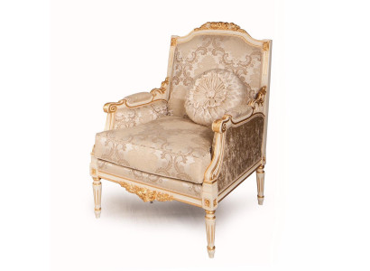 Chair with armrest Dining room chair Wood Living room Chairs Design Armchair Art déco