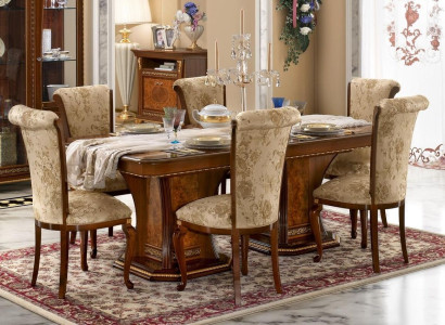 Tables Furniture Dining table Antique style Solid wood Italian dining tables Table Wood