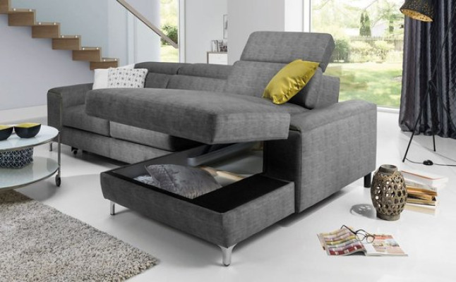 Sofa bed Sofa Upholstery Living room Corner sofa Textl Seat Suite Functional Couch