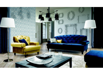 Chesterfield 3 Seater Designer Sofa Couch Upholstery Sofas Couches Textile Lamezia