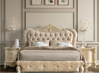 Luxury Chesterfield Bed Beds Upholstered bed Double Italian Bedroom new