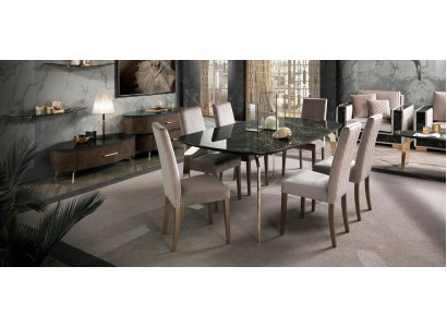 Dining table Black Designer Tables Modern Design Furniture Luxury Dining room Table Kitchen