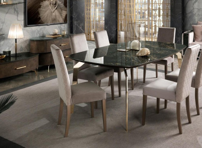 Dining table Black Designer Tables Modern Design Furniture Luxury Dining room Table Kitchen
