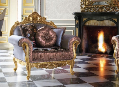 Art Deco Design Armchair Textile Living room Lounge new Luxury Design Furniture Chairs