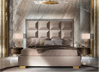 Modern Bed Luxury Beds Chesterfield Furniture Baroque Hotel Textile Bedroom