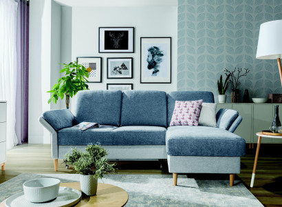 Stylish and elegant corner sofa in a modern style to buy at an affordable price