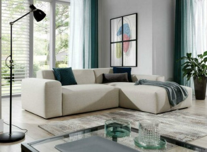Corner sofa Sofa Couch Upholstery Living landscape Textile Corner Sofas Suite