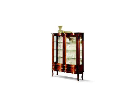 Sideboard glass cabinet baroque display case wood showcases luxury glass cabinets furniture new