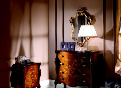 Italian Furniture Design Chest of drawers Sideboard Brown Luxury Wood Designer Style