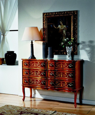 Italian Style Design Furniture Chest of drawers Cabinets Chests of drawers Luxury Sideboard