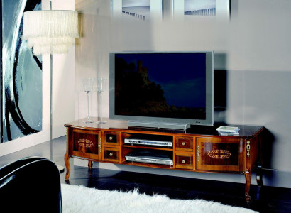 Design Sideboard tv Lowboard TV-cabinet Wardrobe Table Living room Wood Furniture Baroque Style new