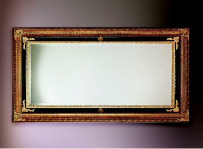 Classic r Wall mirror Wooden Frame Mirror Furniture 107x197 Glass Frame Wall Gold