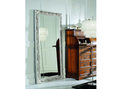 Wall mirror decoration furniture living decoration baroque rococo decorative mirror stand silver