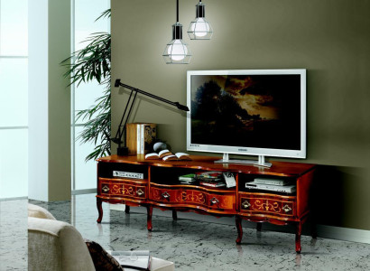 Chic sideboard tv lowboard long TV cabinet wardrobe Italian furniture living room wood furniture