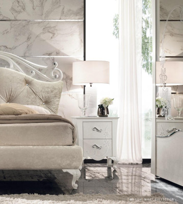 Luxury Double bed Bed bed frame Bed frame e Double Modern Luxury Italy style new