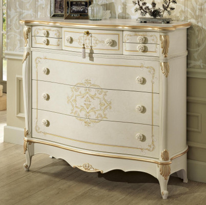 Chest of drawers Bedroom Chests of drawers Classic Wood Sideboard Wardrobe Tall cabinet new