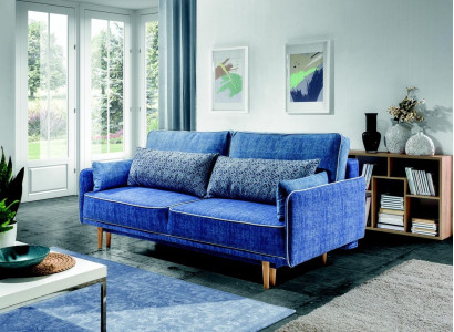 Mega Comfort ables modern 3-Seater sofa bed in Classic n style from EUROPE