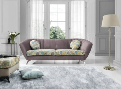 Design 3 Seater Relax Club Sofas Lounge Sofa Textile Upholstery Couch Fabric Couches