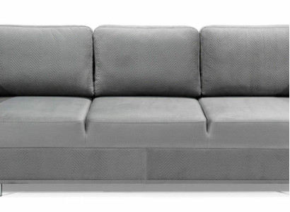 Three-seater 3 Seater Sofa Living landscape Fabric Upholstery Lümmel Couch new Suite