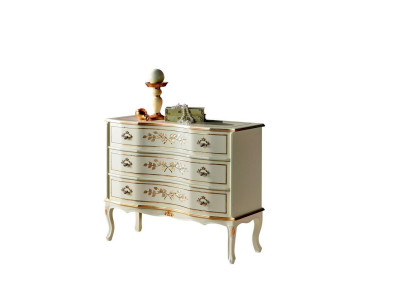 Luxury Design Wardrobe Real wood Furniture Chests of drawers Wardrobe Baroque Italian