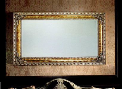 Classic r Designer Mirror Wall mirror Baroque Rococo 101x171cm Wood Frame new